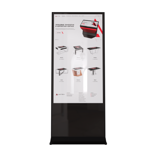 Сенсорный киоск Nova 65 дюймов от магазина  фото 6