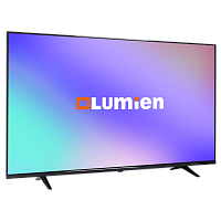 Телевизор [ LM5530TV01 ] Lumien [LM5530TV01] 55 дюймов, D-LED, 300 нит, Ландшафт, без тюнера, без ОС, 3 входа HDMI, USB, АС 2х9 Вт, кабель HDMI-HDMI