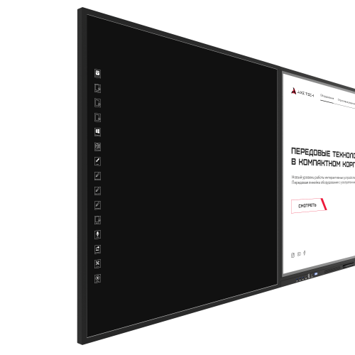 Интерактивная панель Universe 75 дюймов от магазина  фото 5