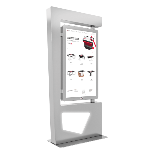 Сенсорный киоск Line 65 дюймов от магазина  фото 3